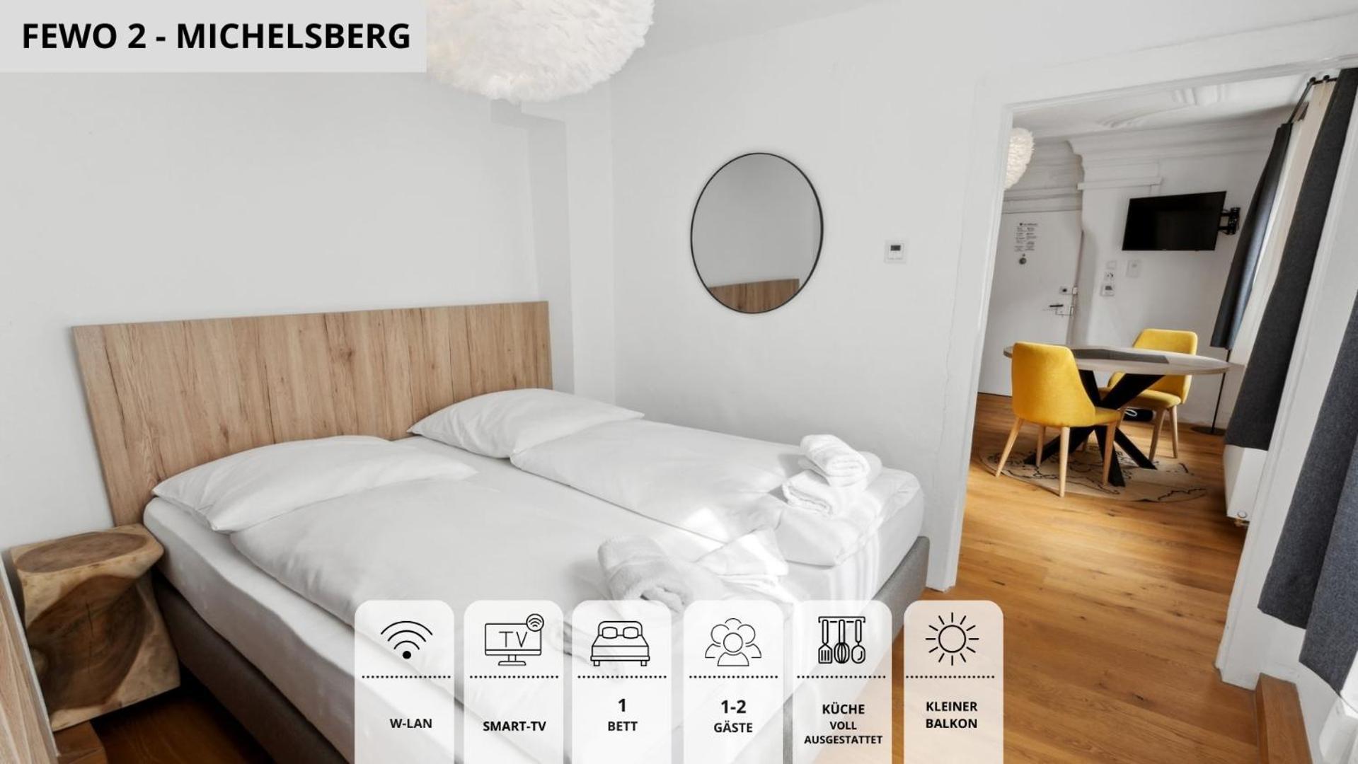 Neu Kapapart15 - 6 Schoene Fewos Mit Einbaukueche, Bad Und Balkon In Der Altstadt Auf Bambergs Insel 外观 照片