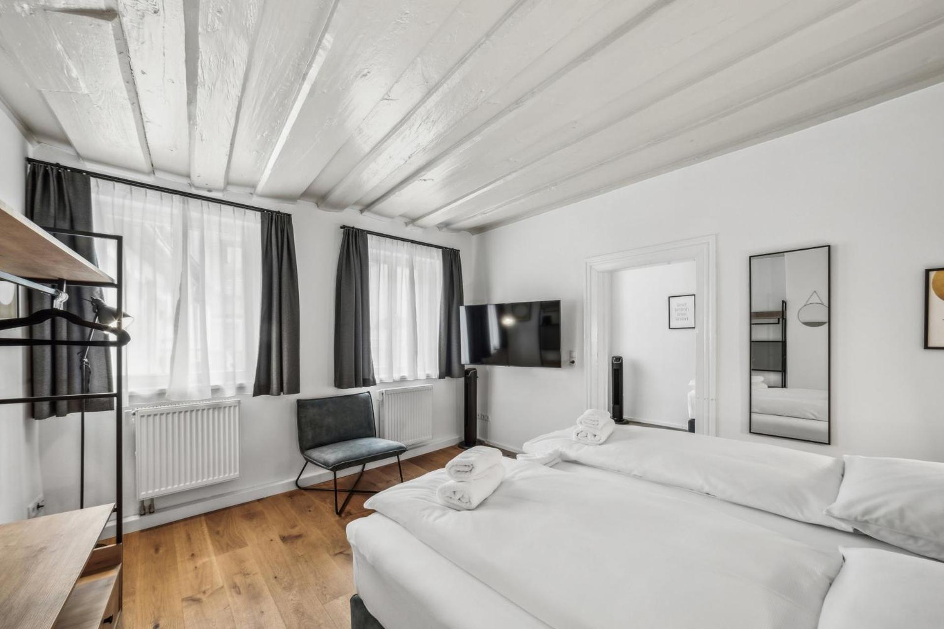 Neu Kapapart15 - 6 Schoene Fewos Mit Einbaukueche, Bad Und Balkon In Der Altstadt Auf Bambergs Insel 外观 照片
