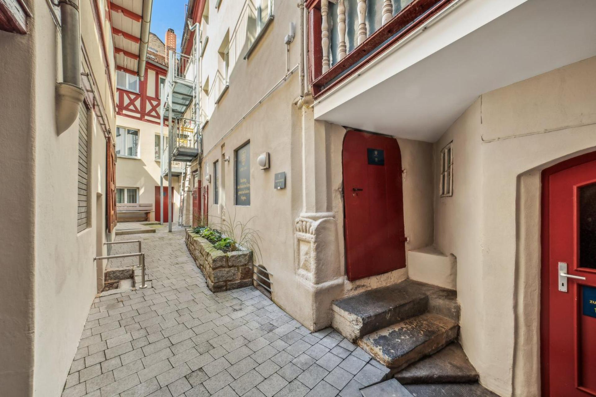 Neu Kapapart15 - 6 Schoene Fewos Mit Einbaukueche, Bad Und Balkon In Der Altstadt Auf Bambergs Insel 外观 照片